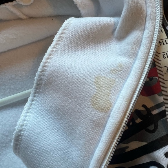 Boss Kangaroo Australia White Zipper hoodie Size XL - Picture 10 of 12